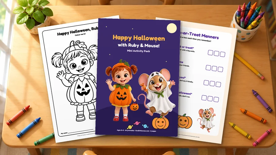 Happy Halloween Mini Activity Pack